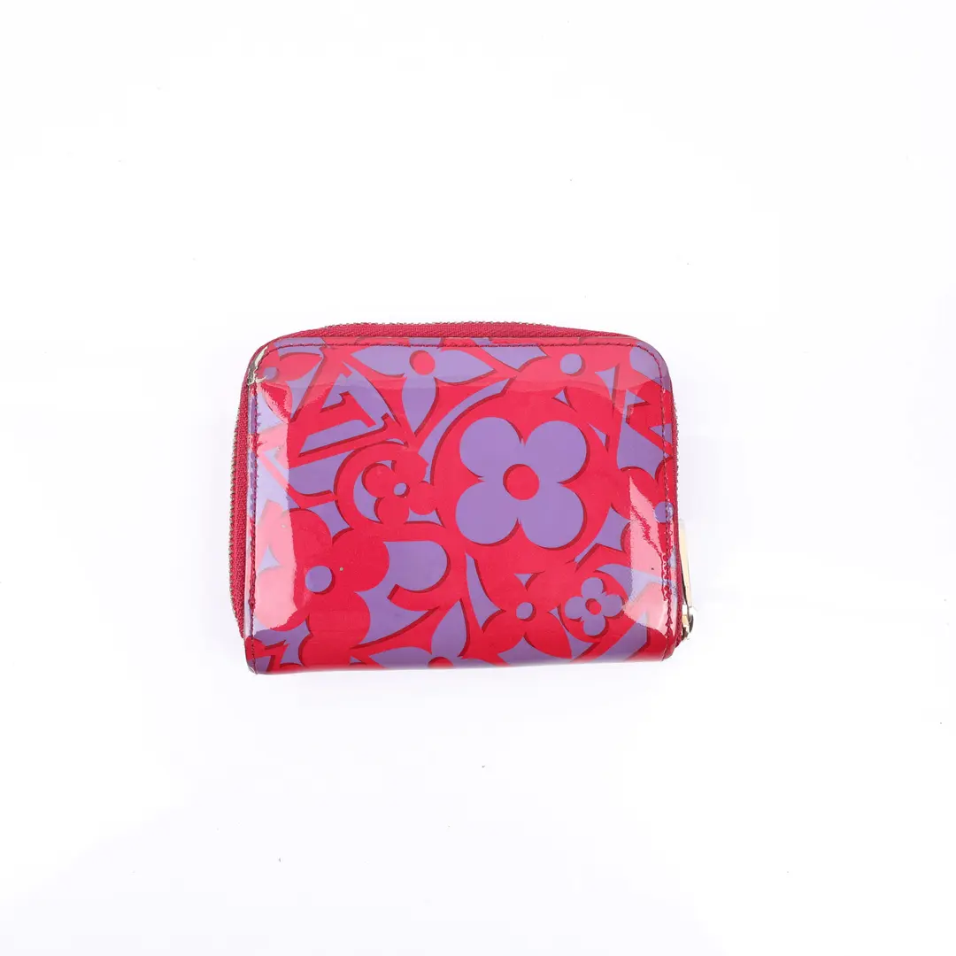 Louis Vuitton Sweet Monogram Pink Vernis Zippy Coin Purse