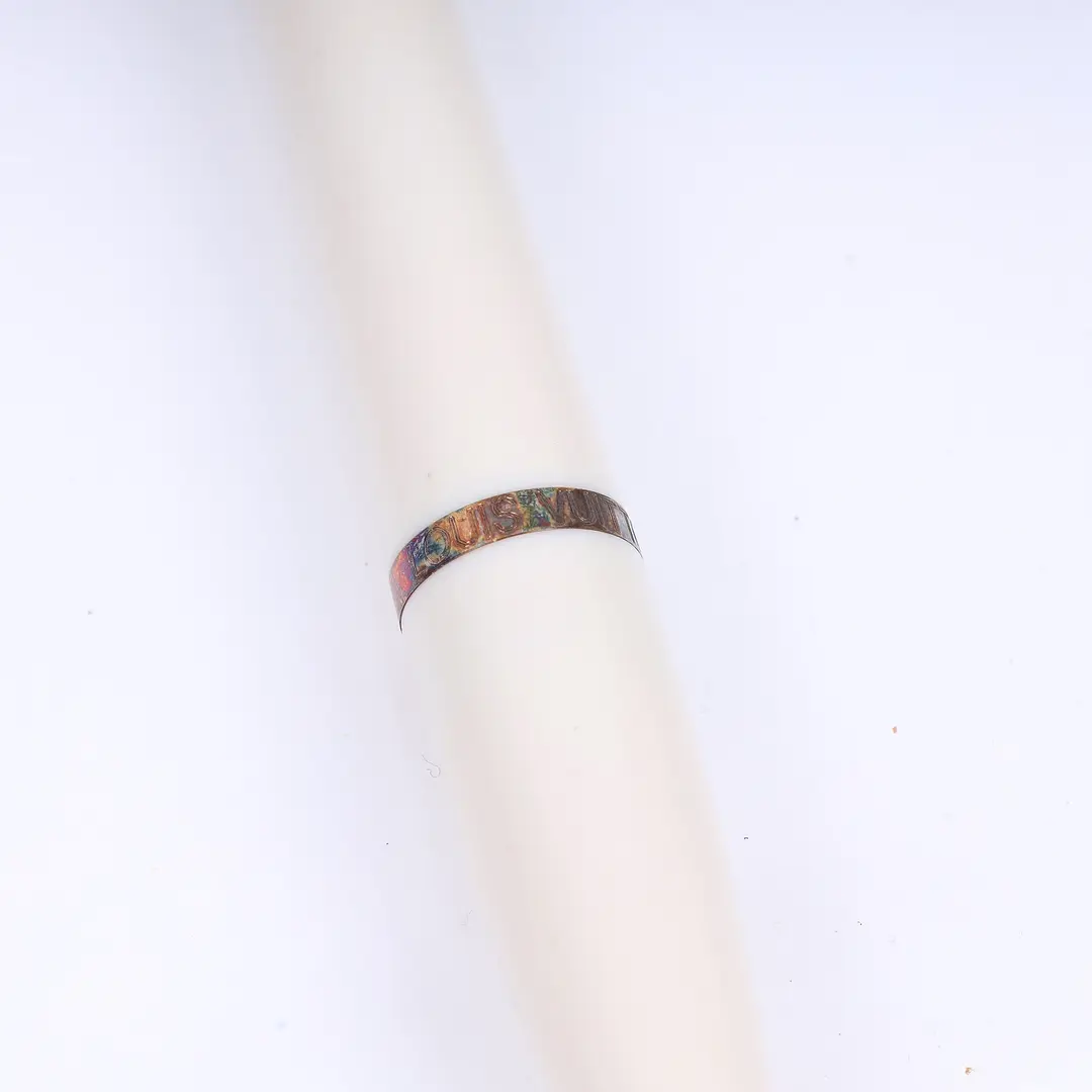 Louis Vuitton Scribe Cream Resin Gold Ballpoint Pen