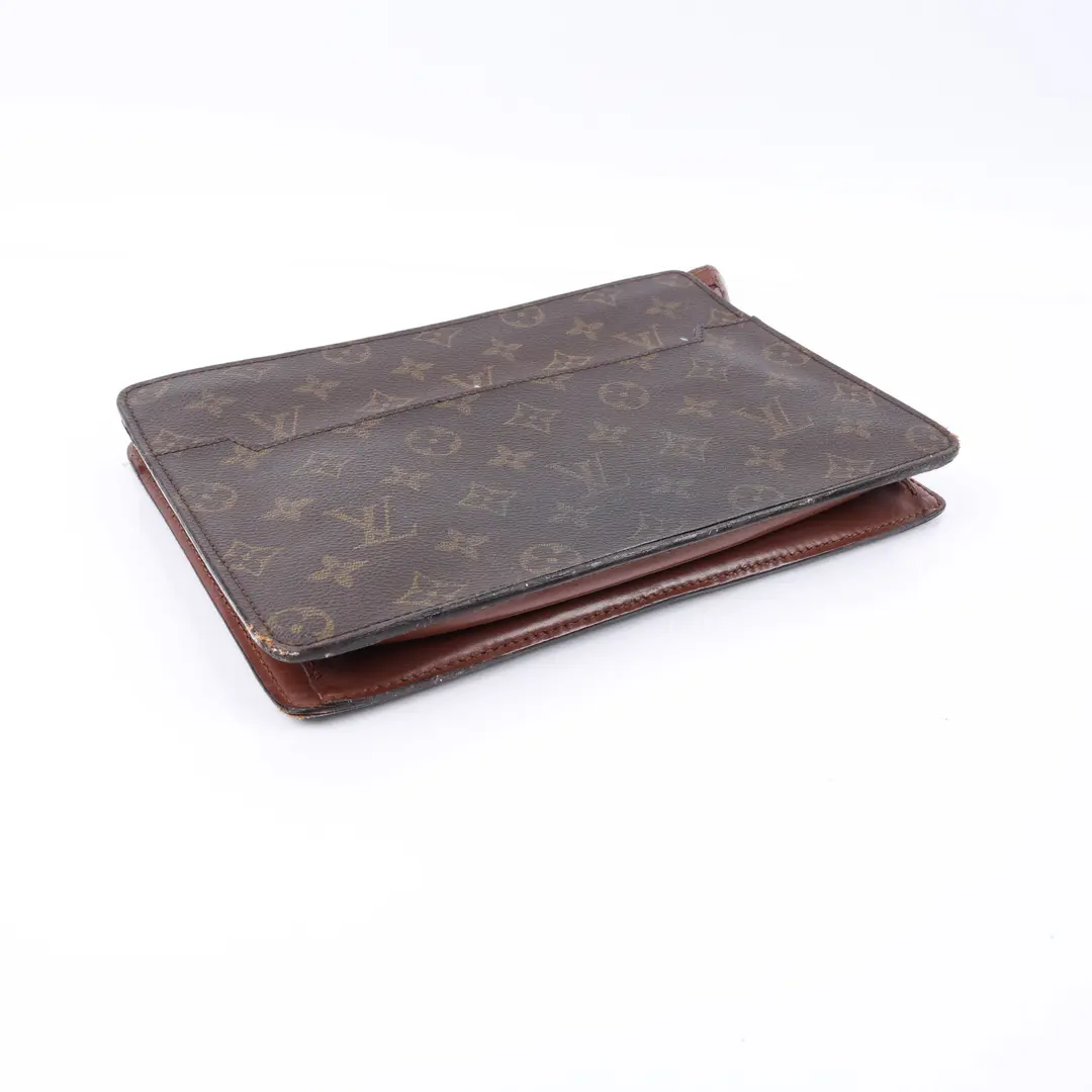 Louis Vuitton Pochette Homme Brown Monogram Clutch