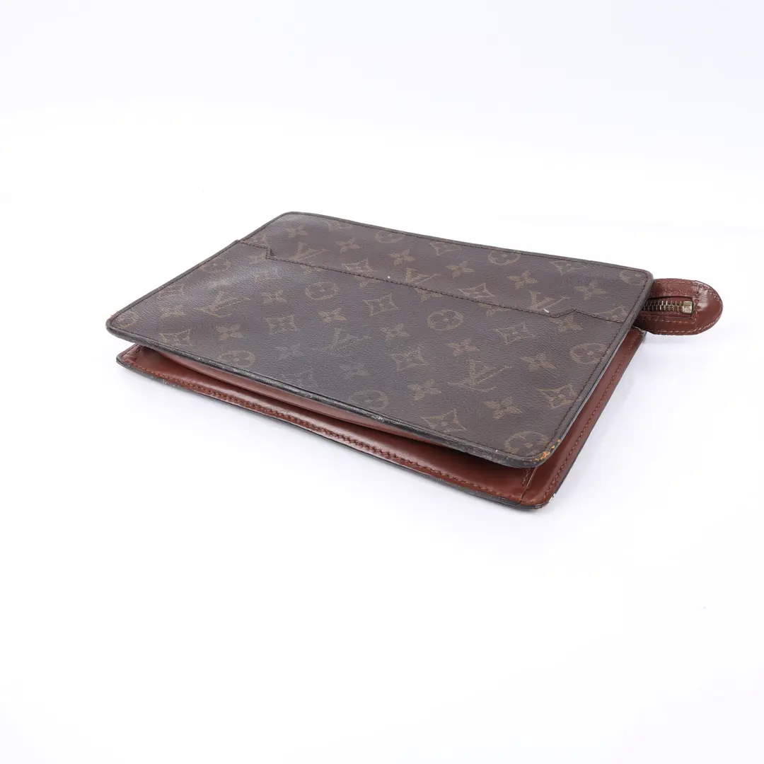 Louis Vuitton Pochette Homme Brown Monogram Clutch