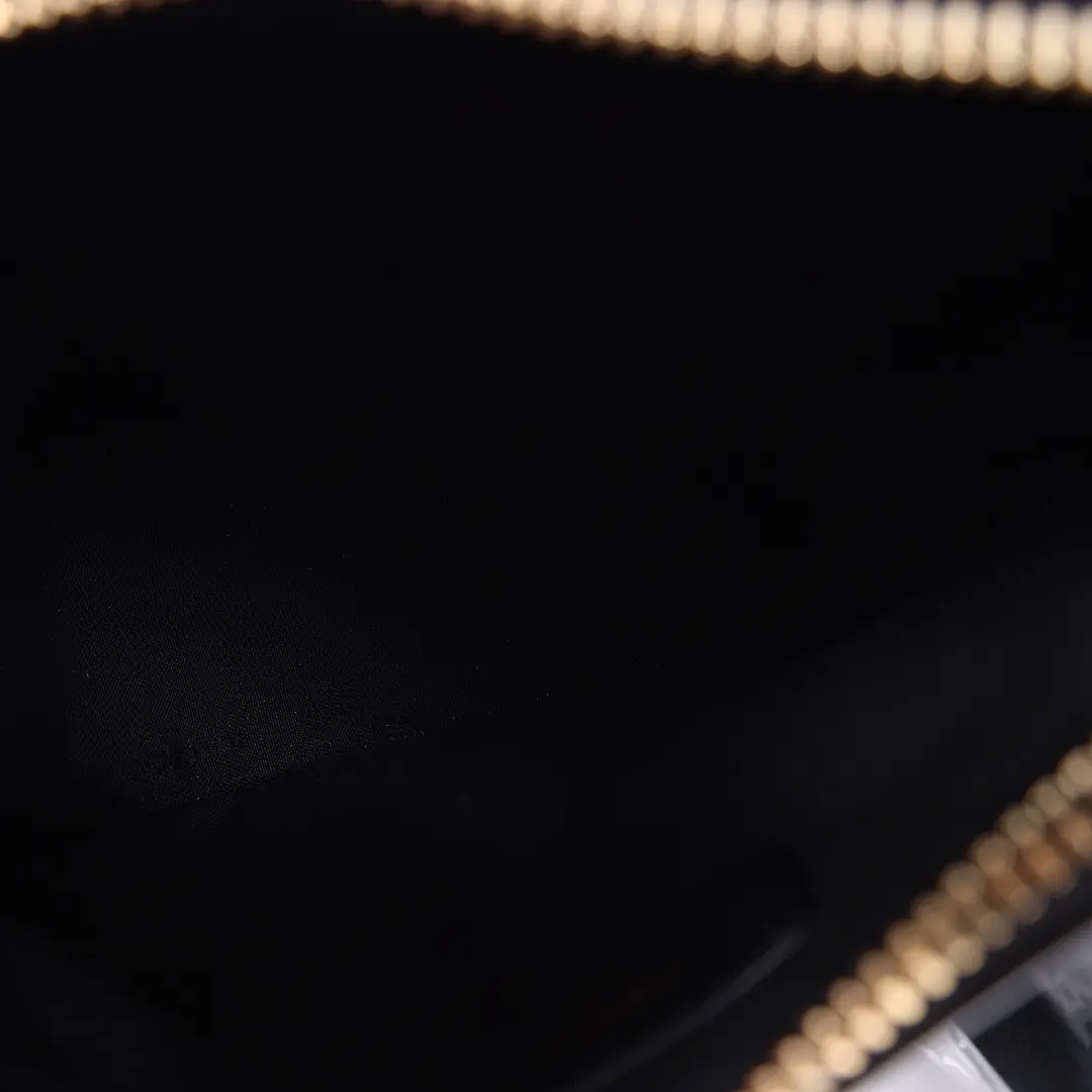 Fendi Fendigraphy Black Leather Hobo Bag