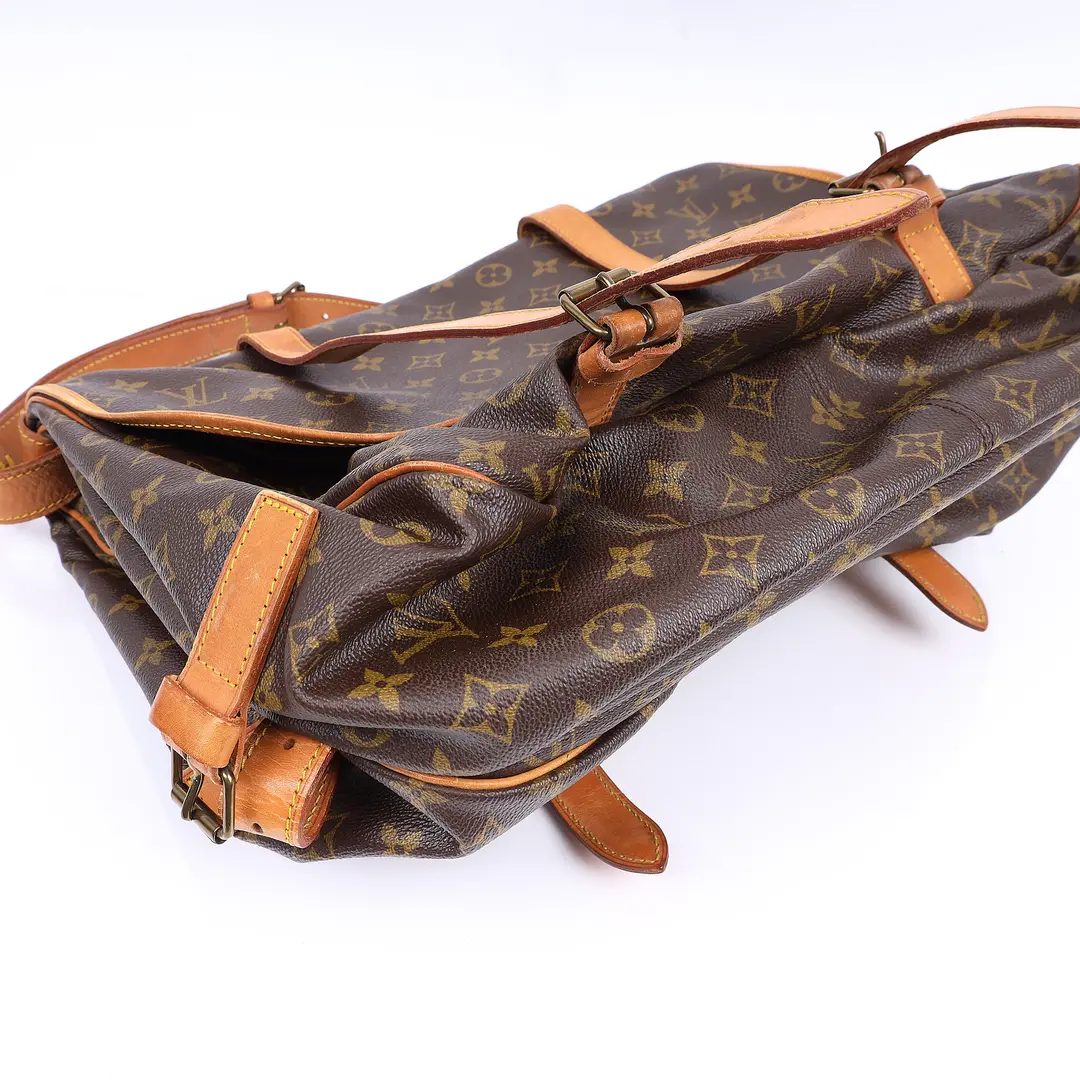 Louis Vuitton Saumur Brown Monogram 35 Shoulder Bag