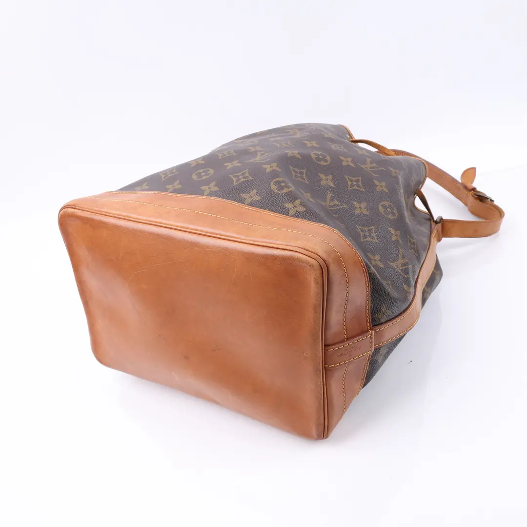 Louis Vuitton Noe Brown Monogram Canvas Shoulder Bag