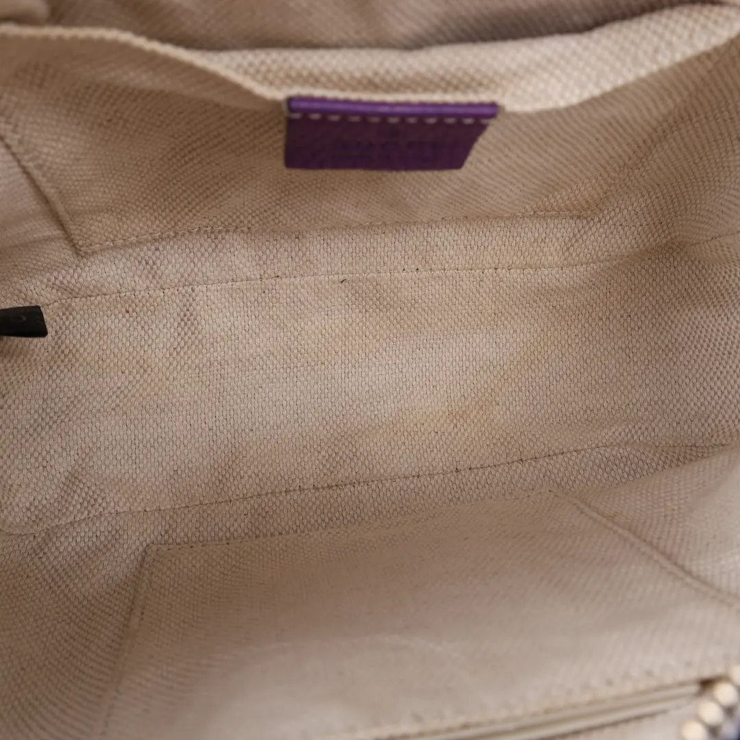 Gucci Soho Disco Purple Pebbled Leather Shoulder Bag