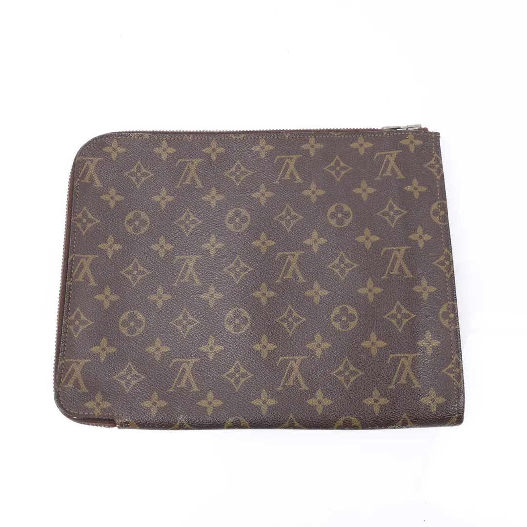 Louis Vuitton Poche Documents Brown Monogram Portfolio