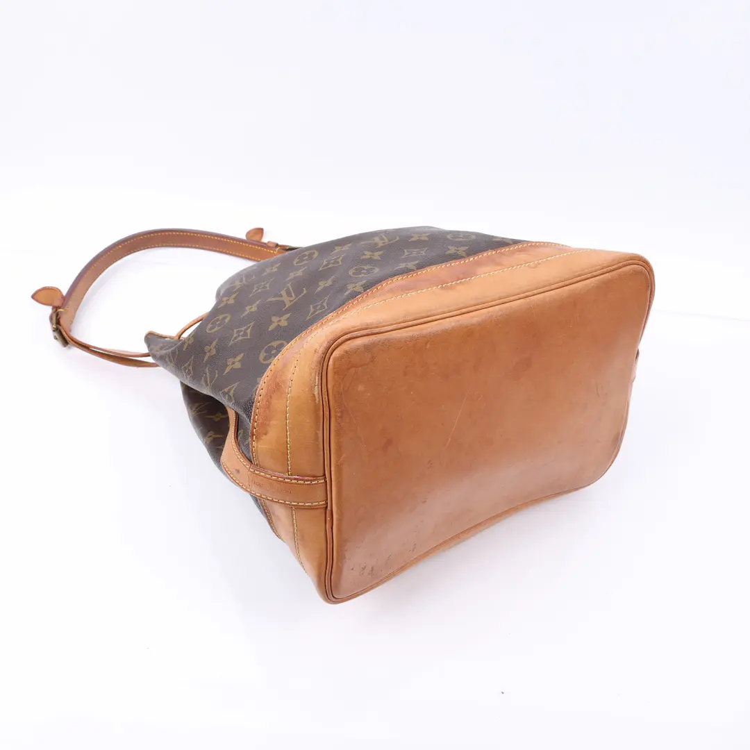Louis Vuitton Noe Brown Monogram Canvas Shoulder Bag