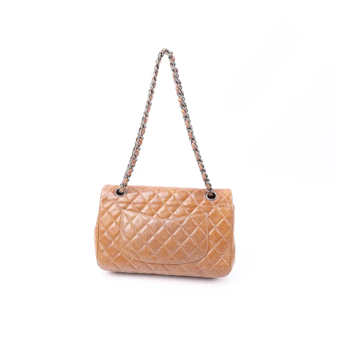 Chanel Classic Flap Brown Quilted Leather Shoulder Bag