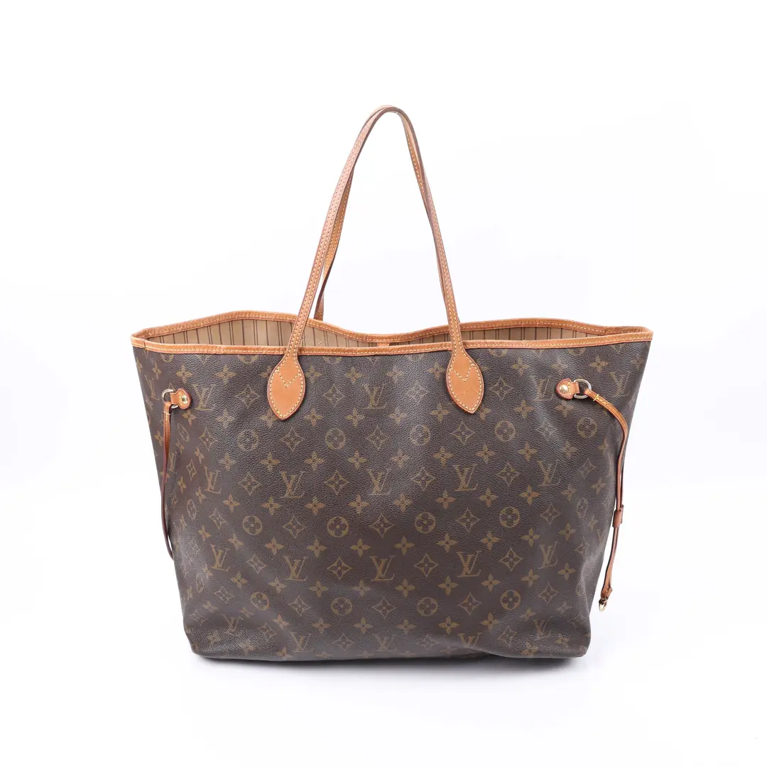 Louis Vuitton Neverfull MM Brown Monogram Tote Bag