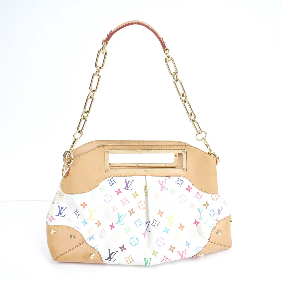 Louis Vuitton Beverly White Monogram Multicolore Shoulder Bag