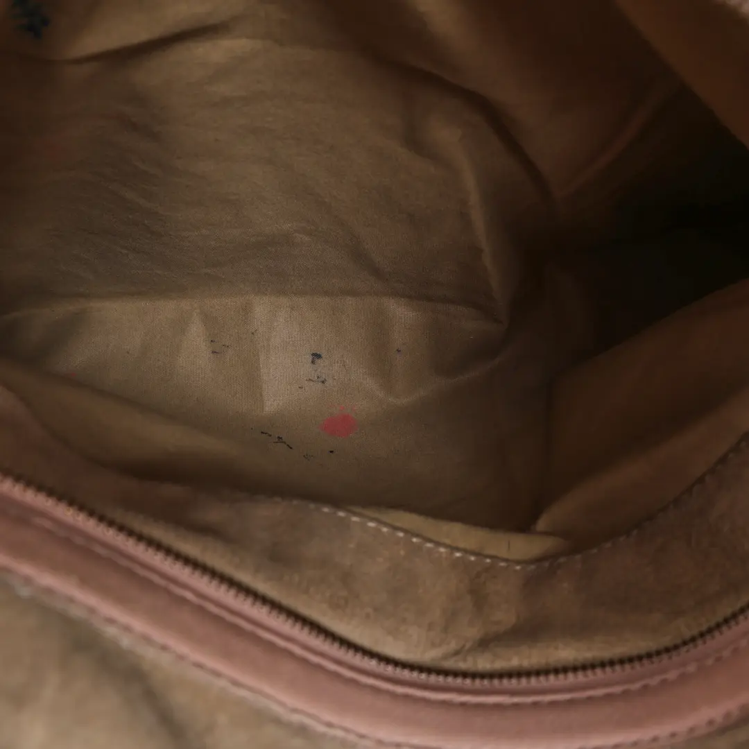 Bottega Veneta Veneta Pink Intrecciato Shoulder Bag