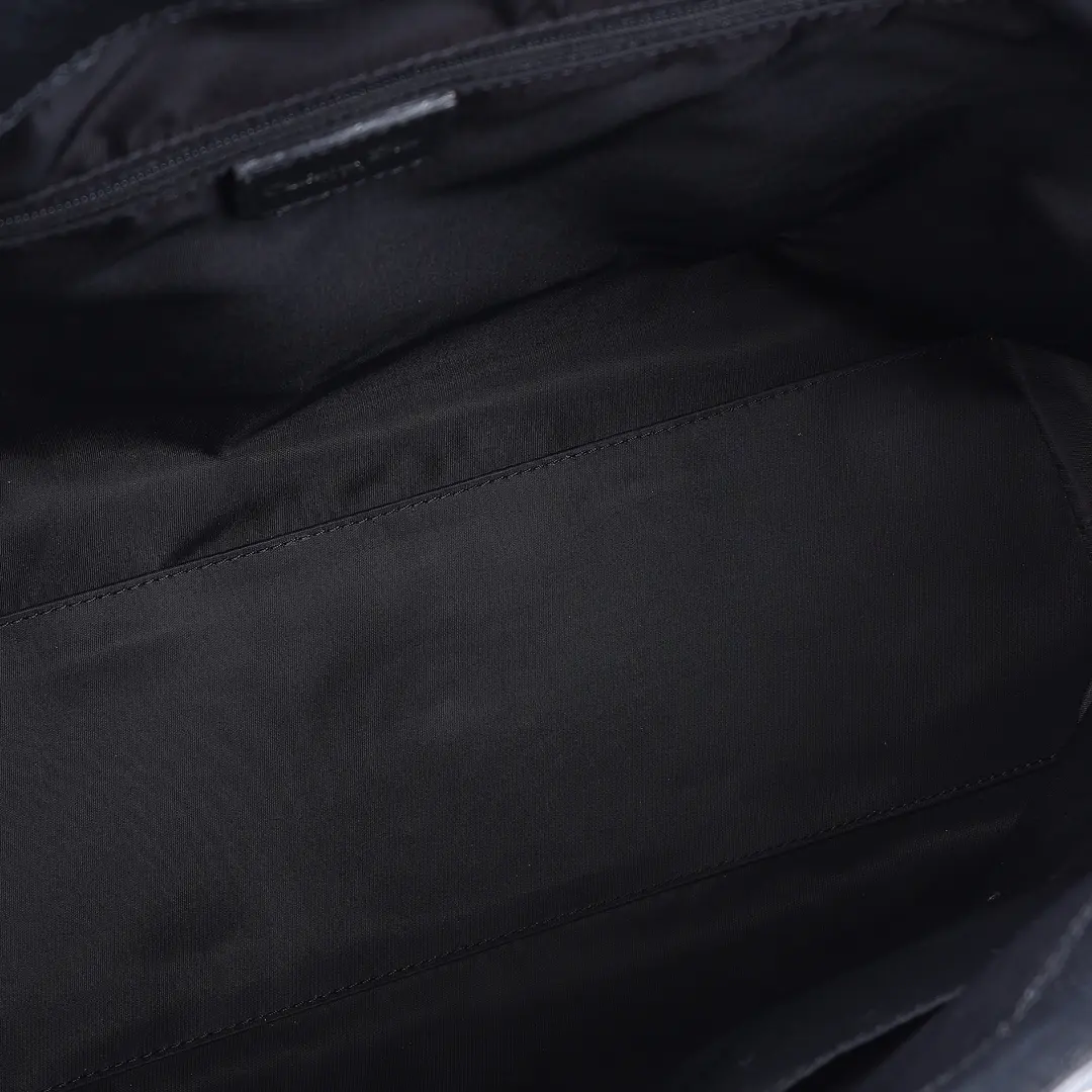 Dior Diorissimo Black Canvas Tote Bag