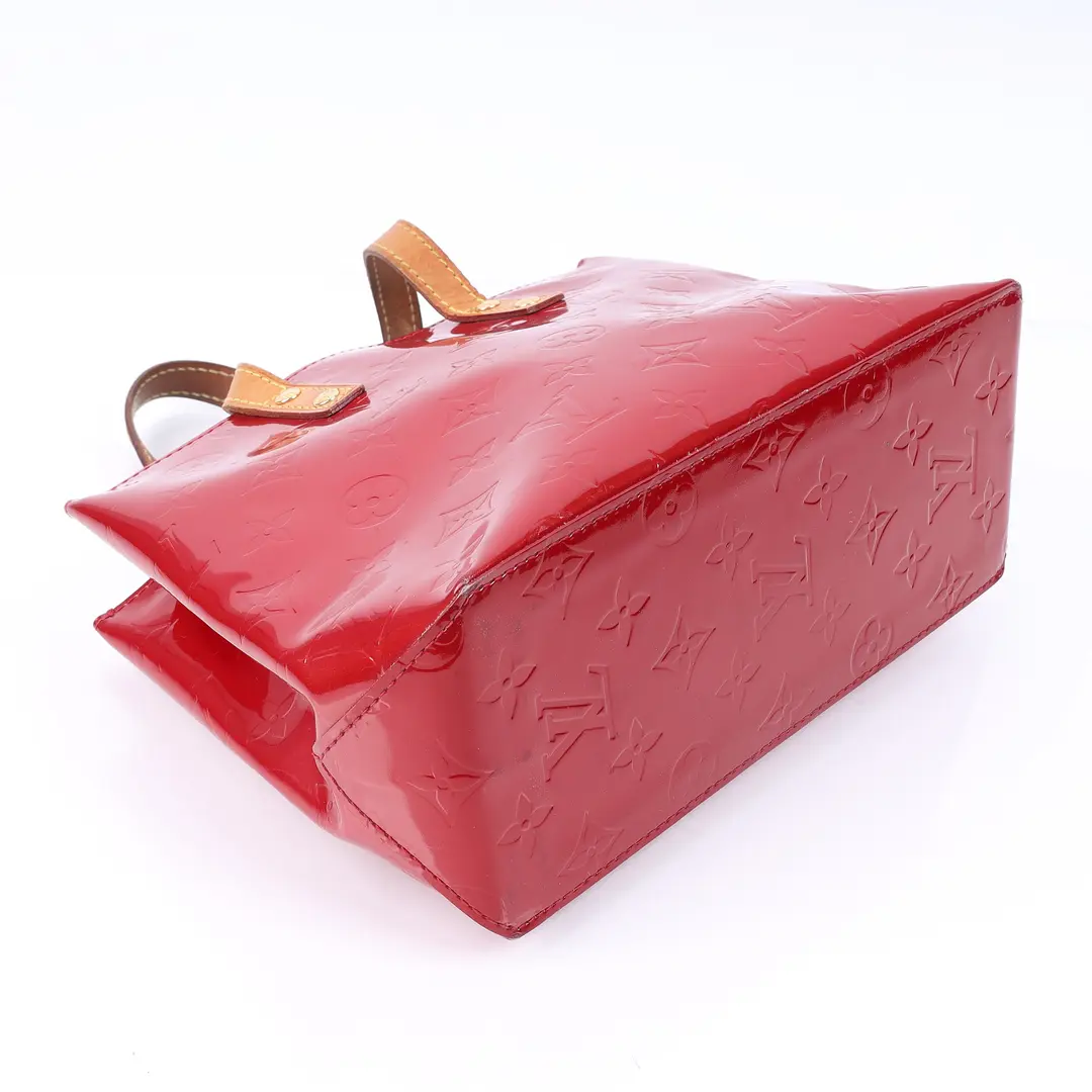 Louis Vuitton Reade PM Red Monogram Vernis Tote Bag
