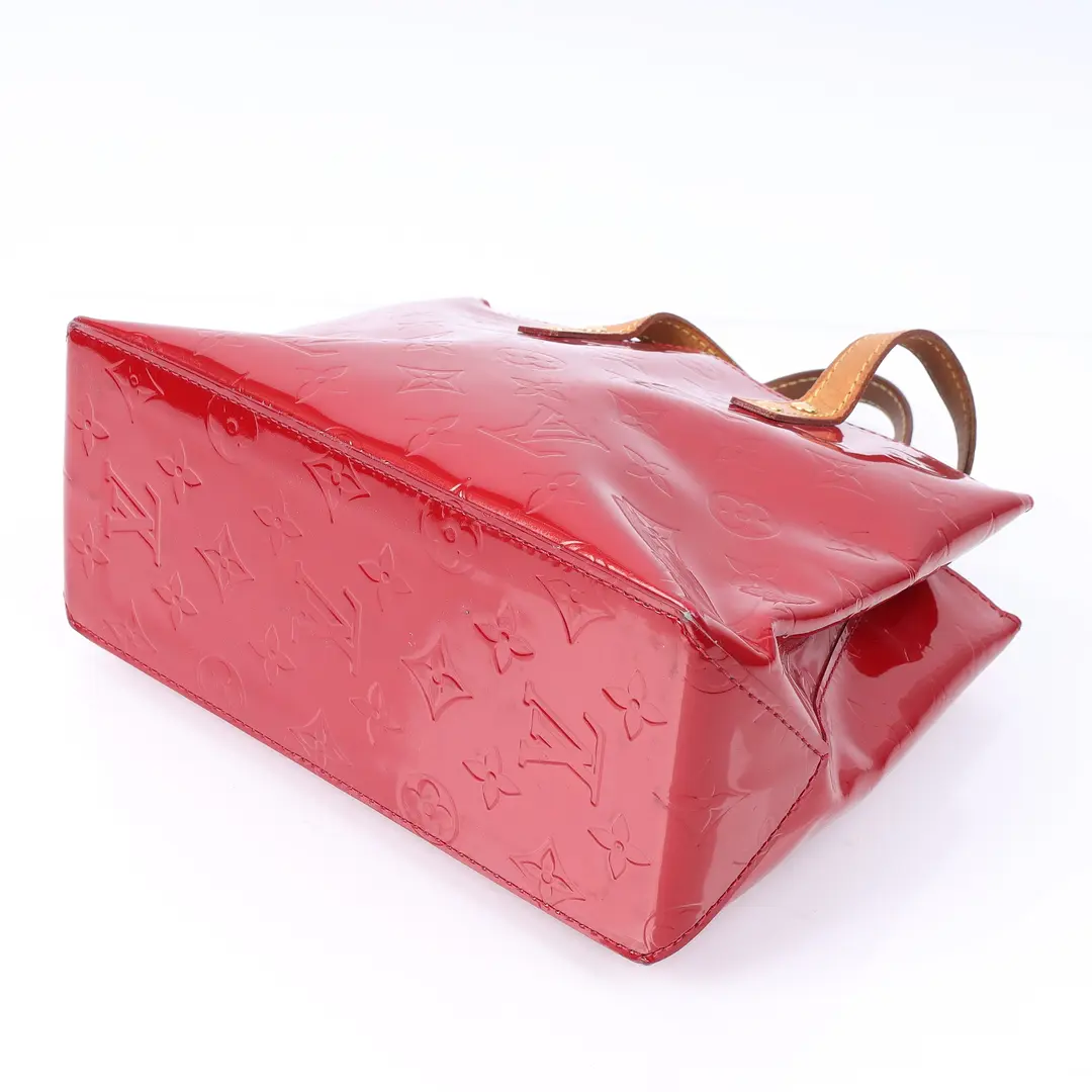 Louis Vuitton Reade PM Red Monogram Vernis Tote Bag