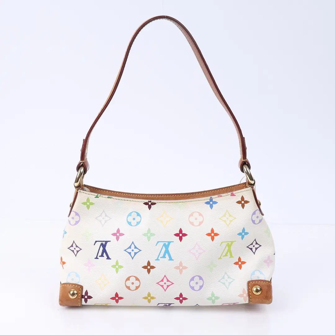 Louis Vuitton Multicolore Recital White Canvas Shoulder Bag