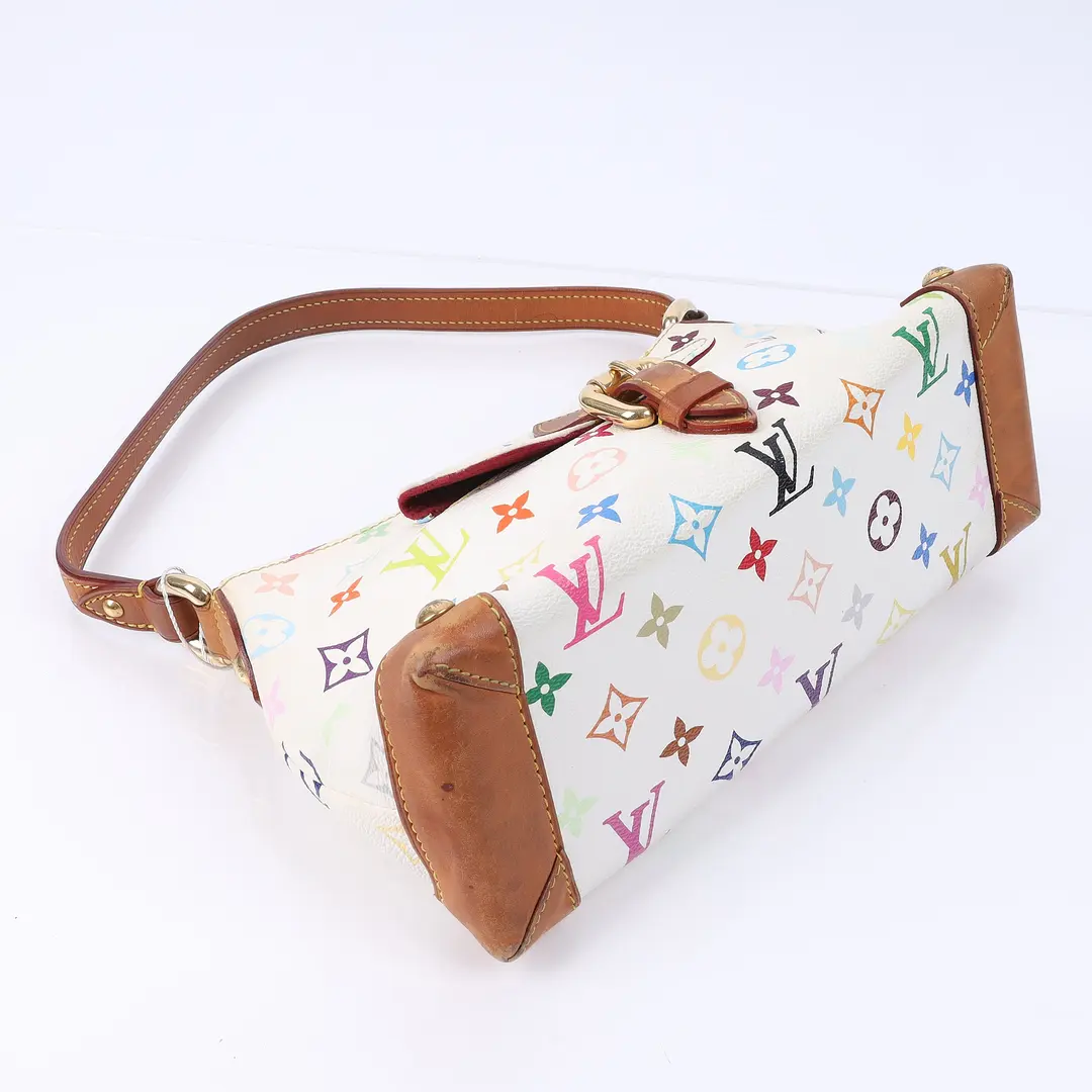 Louis Vuitton Multicolore Recital White Canvas Shoulder Bag