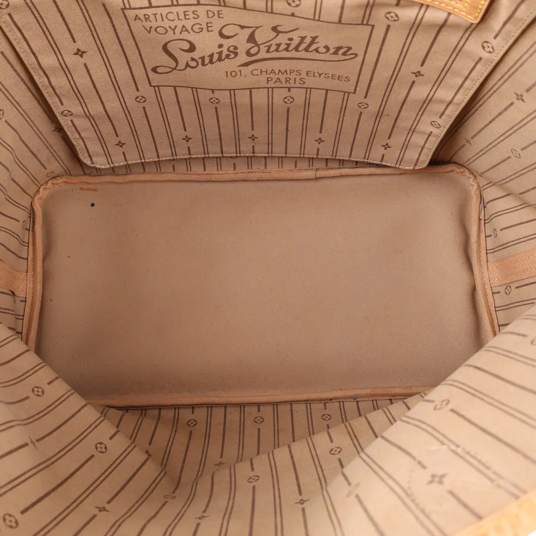 Louis Vuitton Neverfull MM Brown Monogram Tote Bag