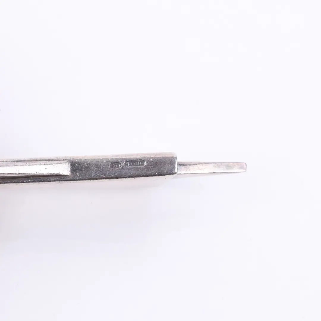Gucci Geometric Arrow Silver Tie Bar