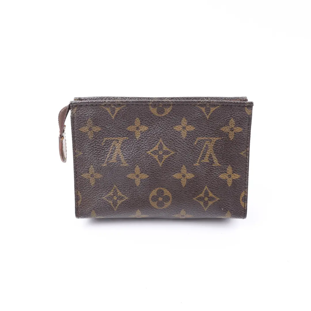 Louis Vuitton Trousse Toilette 18 Brown Monogram Pouch