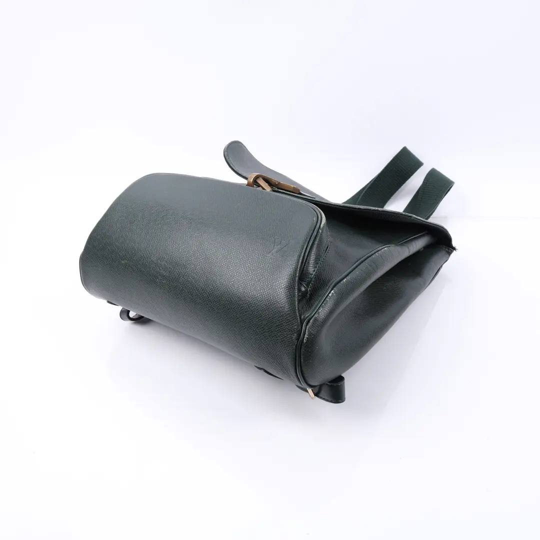 Louis Vuitton Mabillon Green Epi Leather Backpack