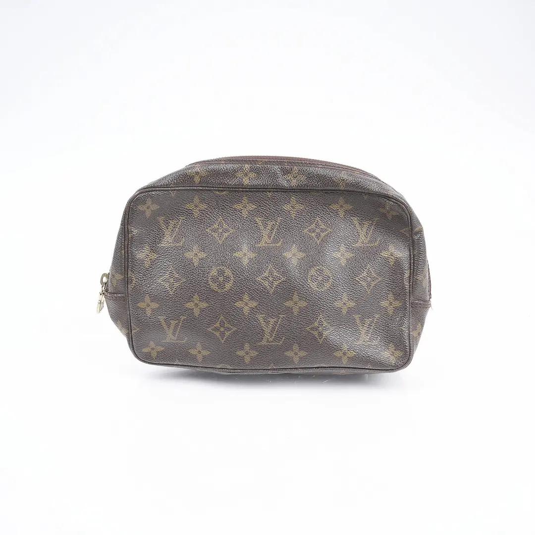 Louis Vuitton Trousse Toilette 28 Brown Monogram Pouch