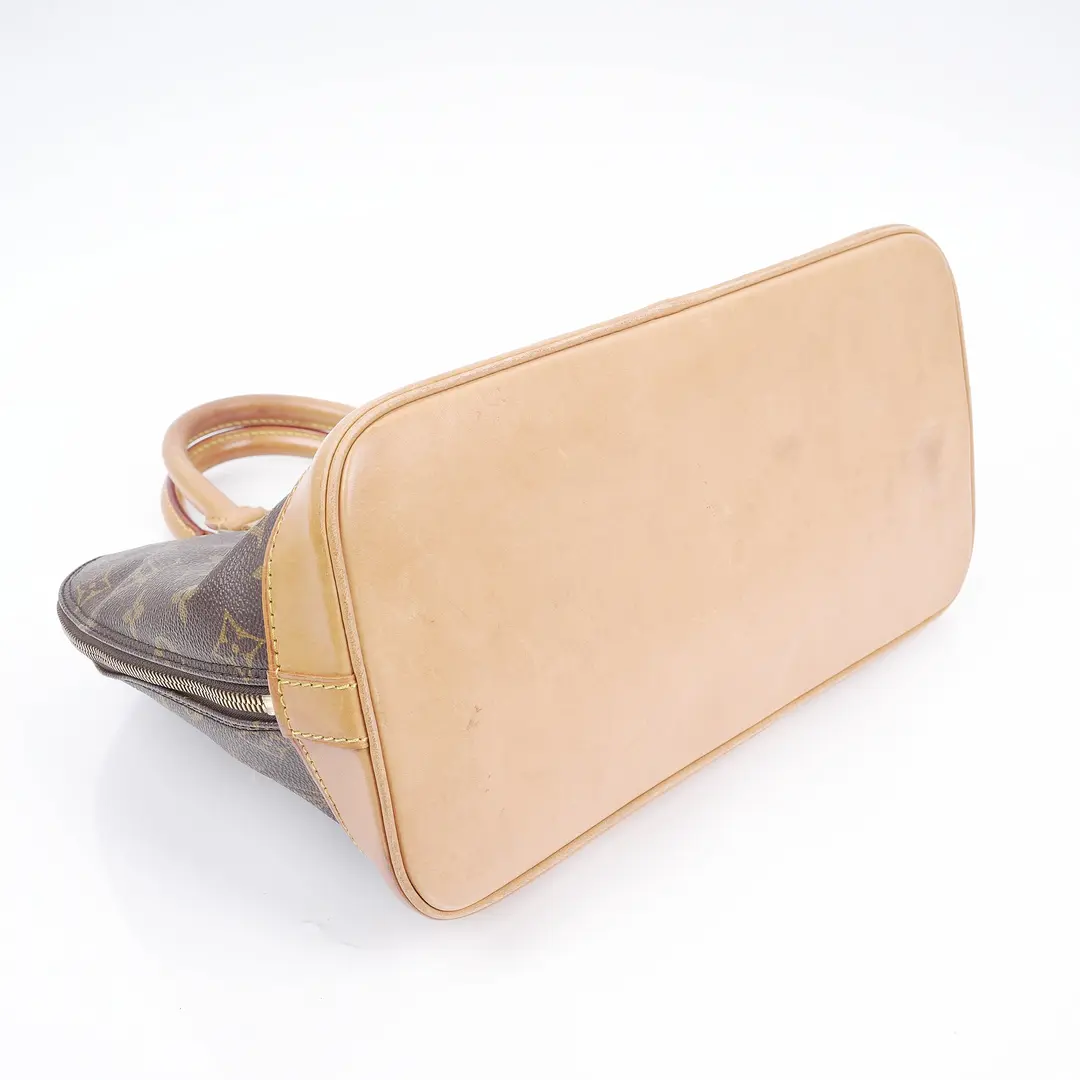 Louis Vuitton Alma Brown Monogram Handbag