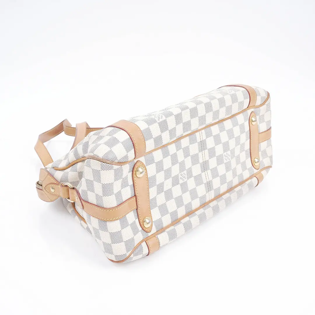 Louis Vuitton Beverly MM Damier Azur Shoulder Bag