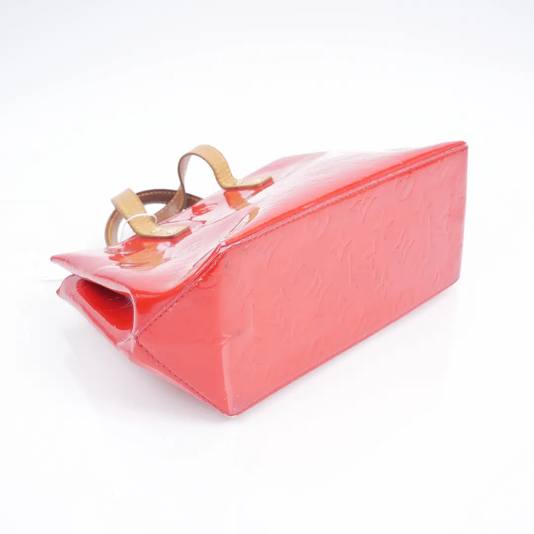 Louis Vuitton Reade PM Red Vernis Tote Bag