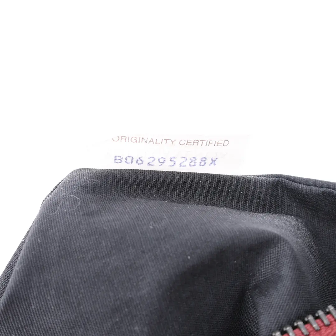 Bottega Veneta Intrecciato Red Multi Leather Clutch