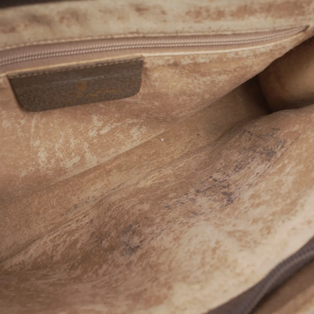 Gucci GG Plus Beige Canvas Clutch Bag