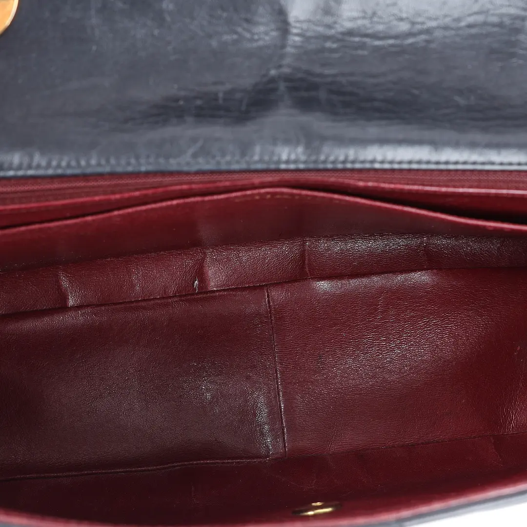 Chanel Classic Flap Black Lambskin Shoulder Bag