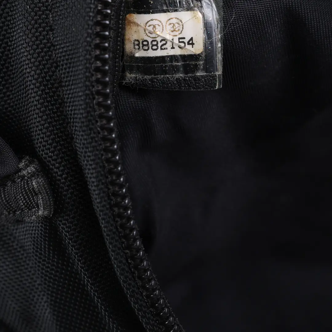 Chanel Sports Line Black Nylon Belt Bag