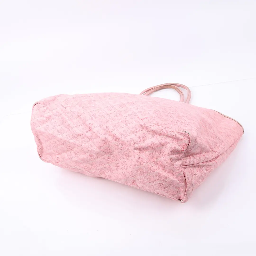 Goyard Saint Louis PM Pink Goyardine Tote Bag