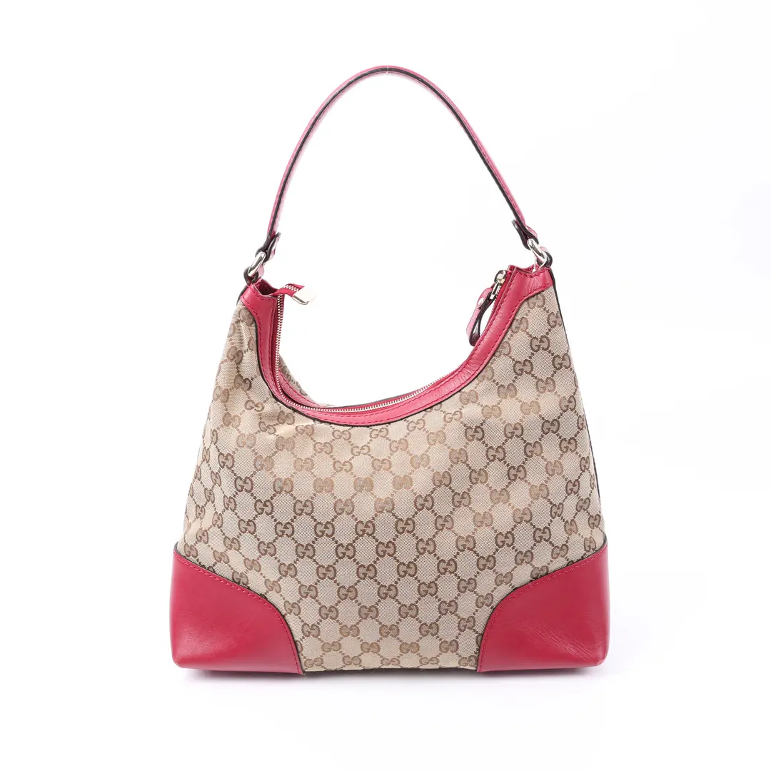 Gucci Lovely Hobo Beige GG Canvas Shoulder Bag