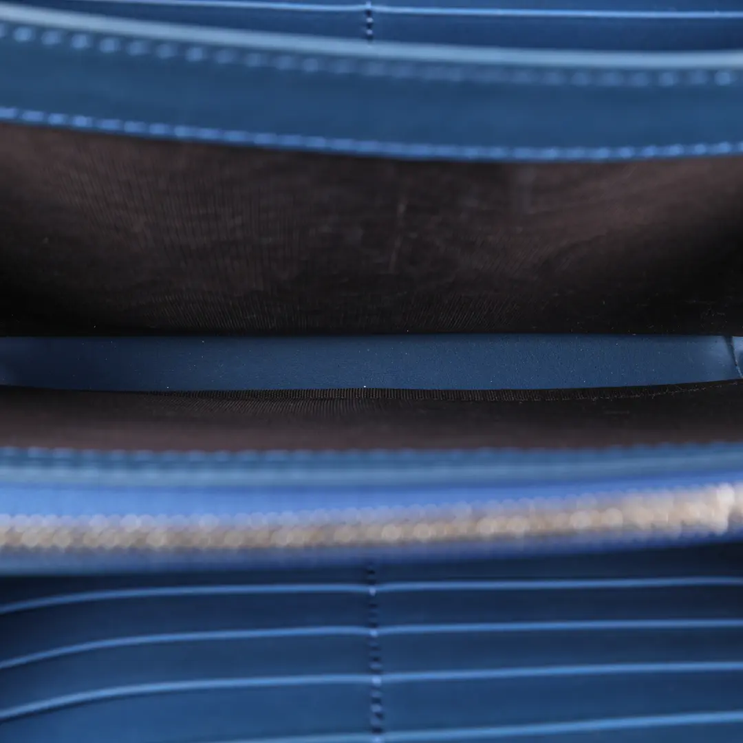 Gucci Dionysus Blue Suede Shoulder Bag