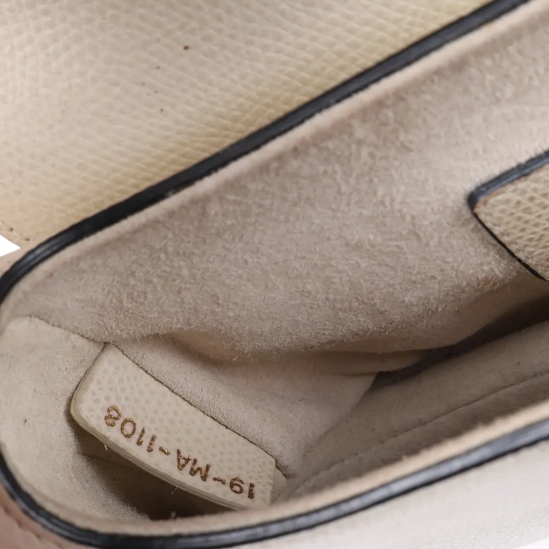 Dior Saddle White Grained Calfskin Shoulder Bag