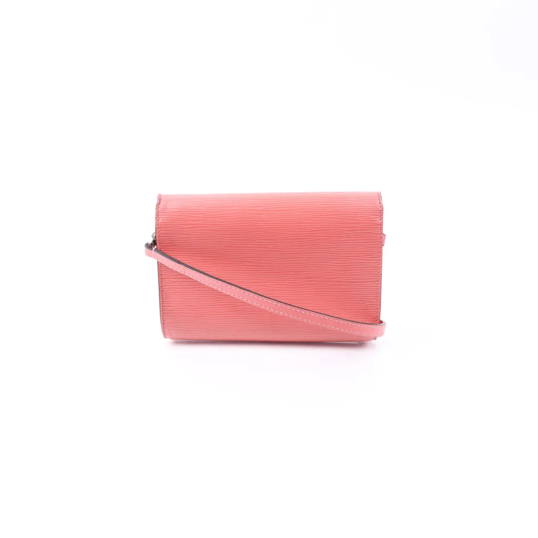 Louis Vuitton Grenelle Pink Epi Leather Shoulder Bag