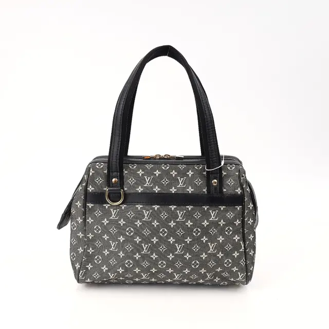 Louis Vuitton Josephine Black Monogram Mini Canvas Shoulder Bag