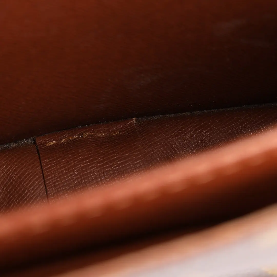 Louis Vuitton Cartouchiere Brown Monogram Shoulder Bag