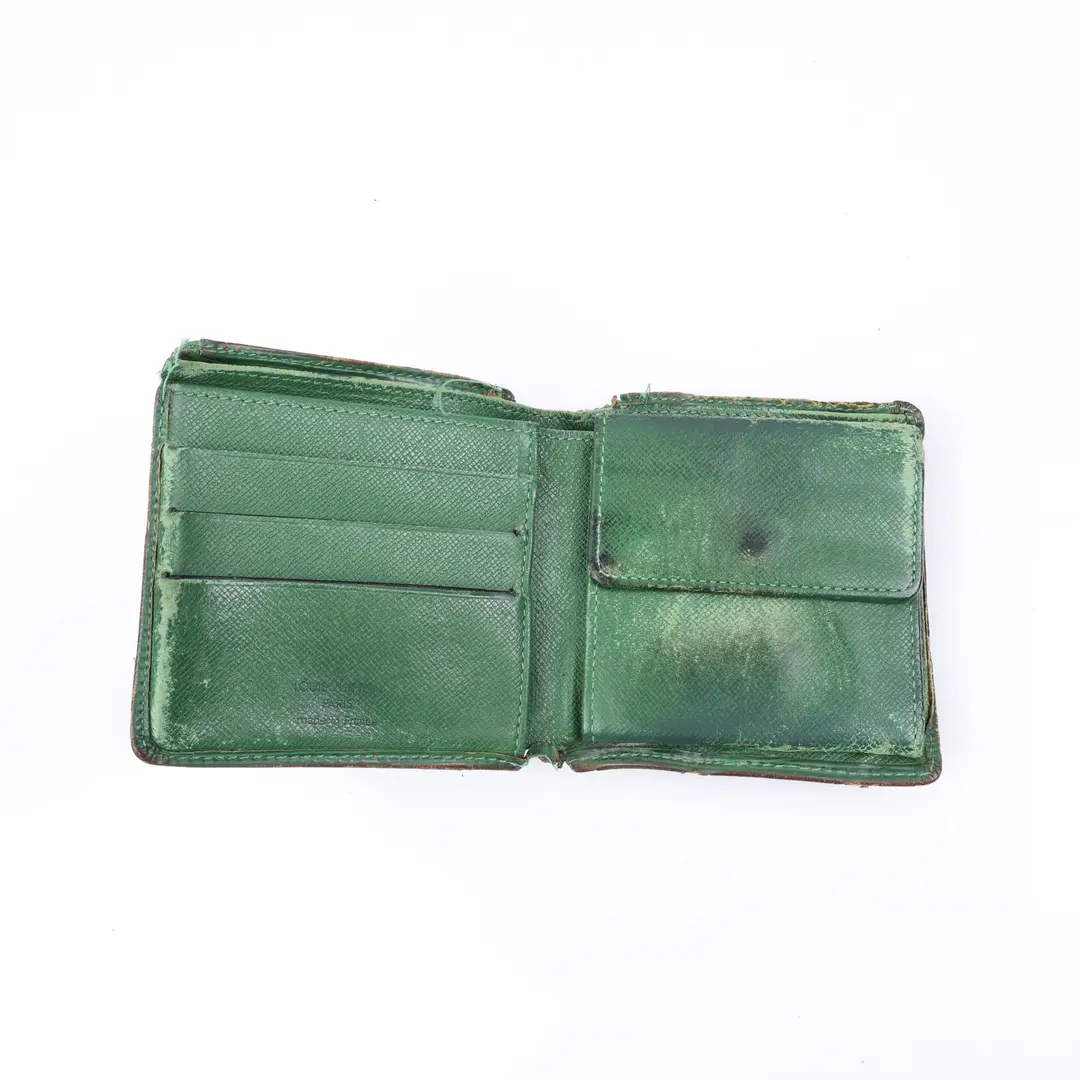 Louis Vuitton Marco Green Epi Leather Wallet