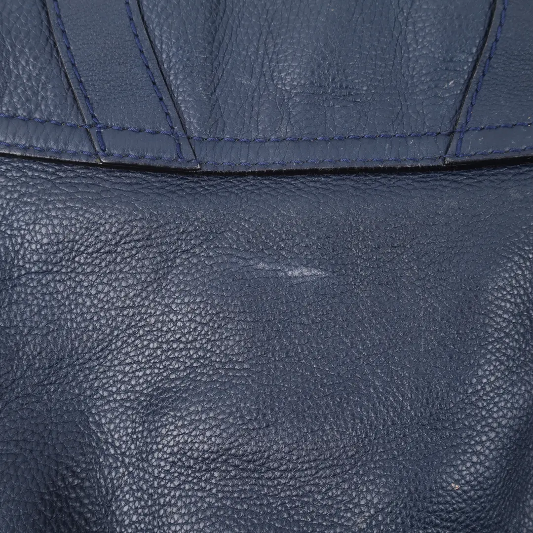 Gucci Indy Hobo Blue Leather Shoulder Bag