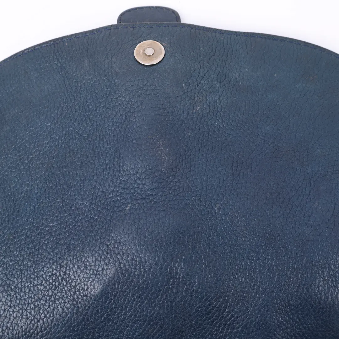 Gucci Indy Hobo Blue Leather Shoulder Bag