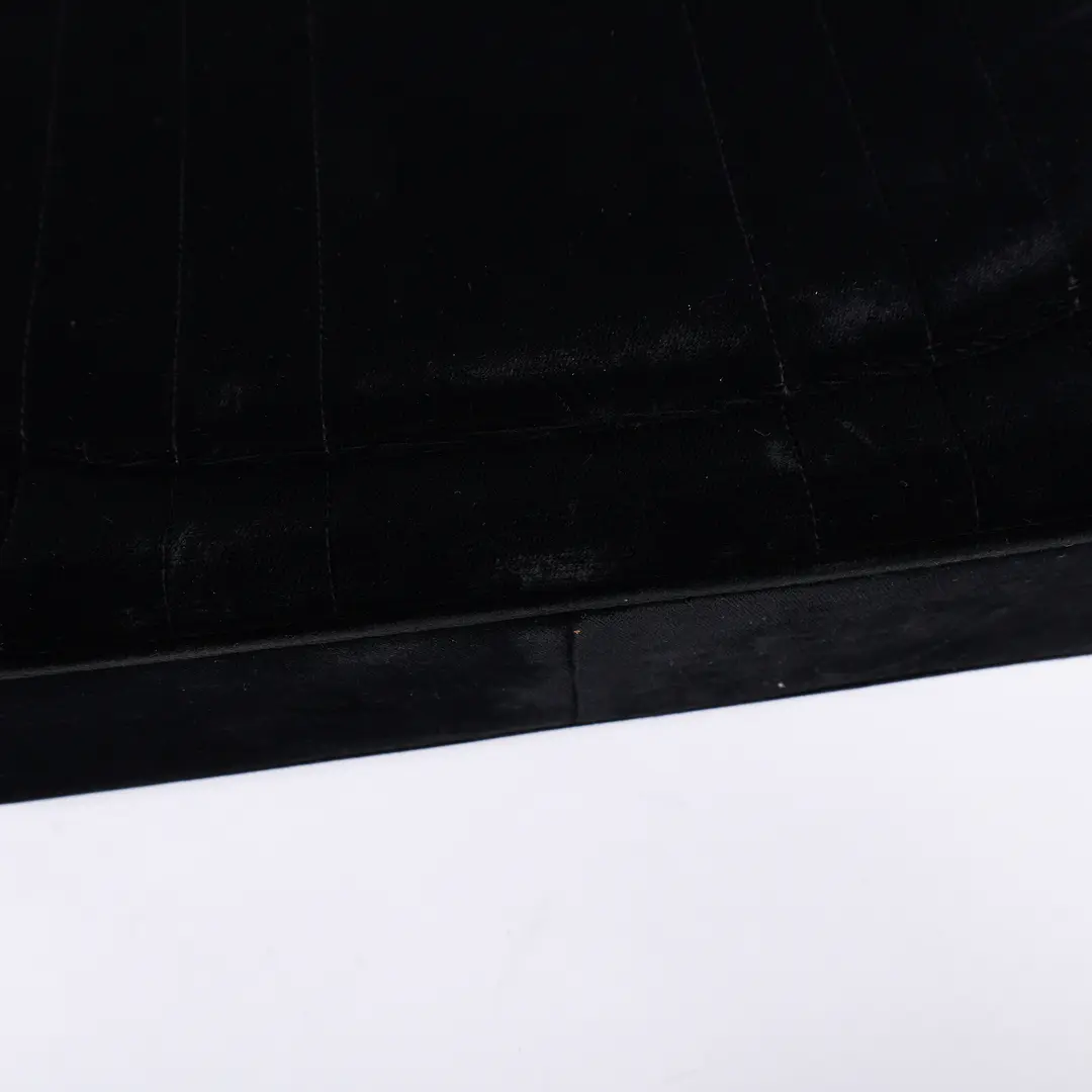 Chanel Classic Flap Black Velvet Shoulder Bag