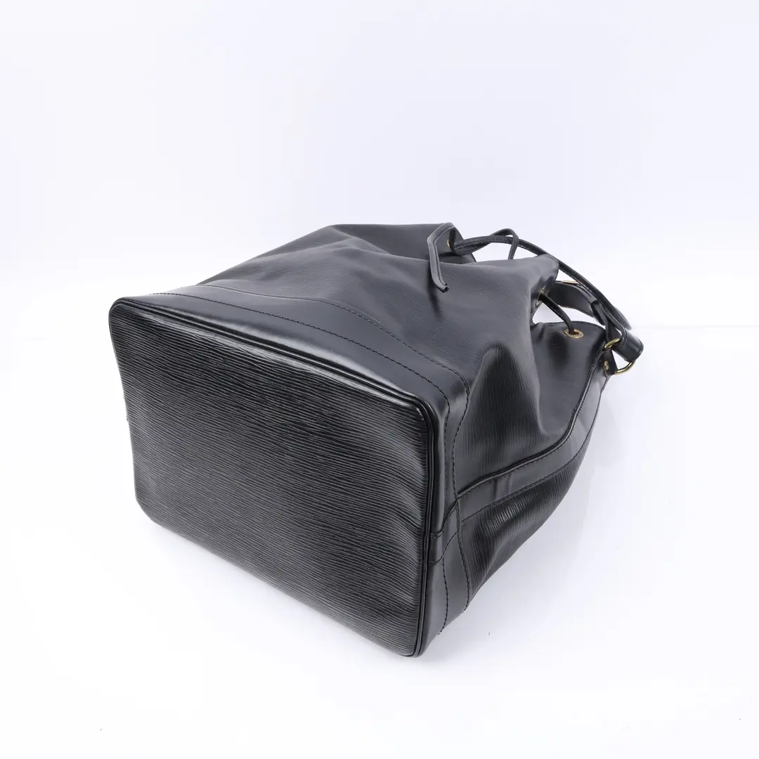 Louis Vuitton Noe Black Epi Leather Shoulder Bag
