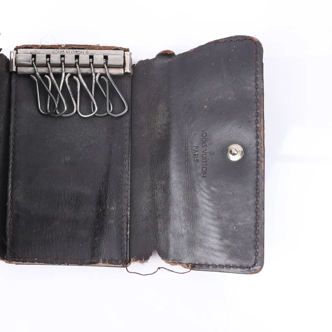 Louis Vuitton Multicles 6 Black Leather Key Case