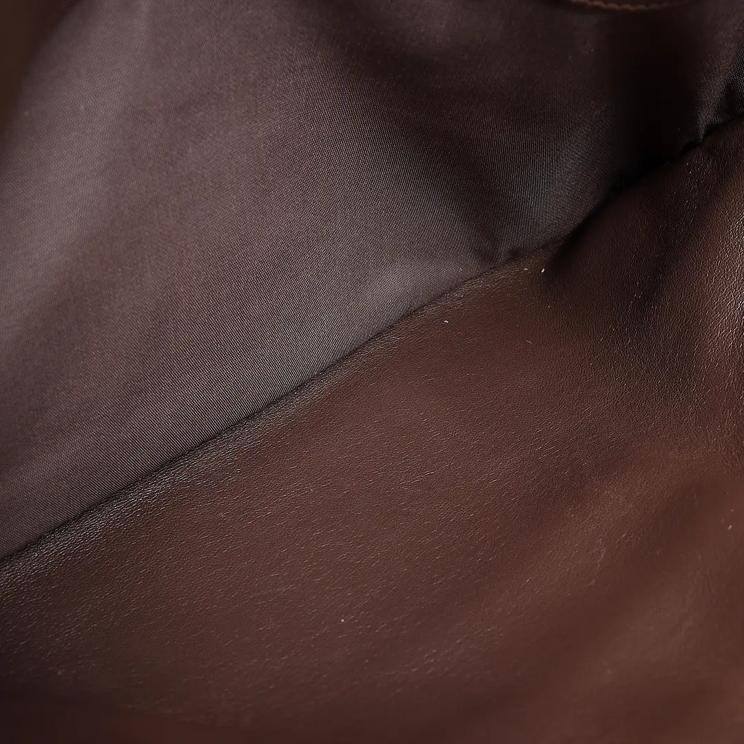 Dior Diorissimo Brown Cannage Leather Handbag