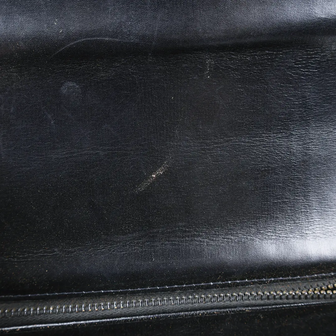Celine Horse Carriage Black Leather Shoulder Bag