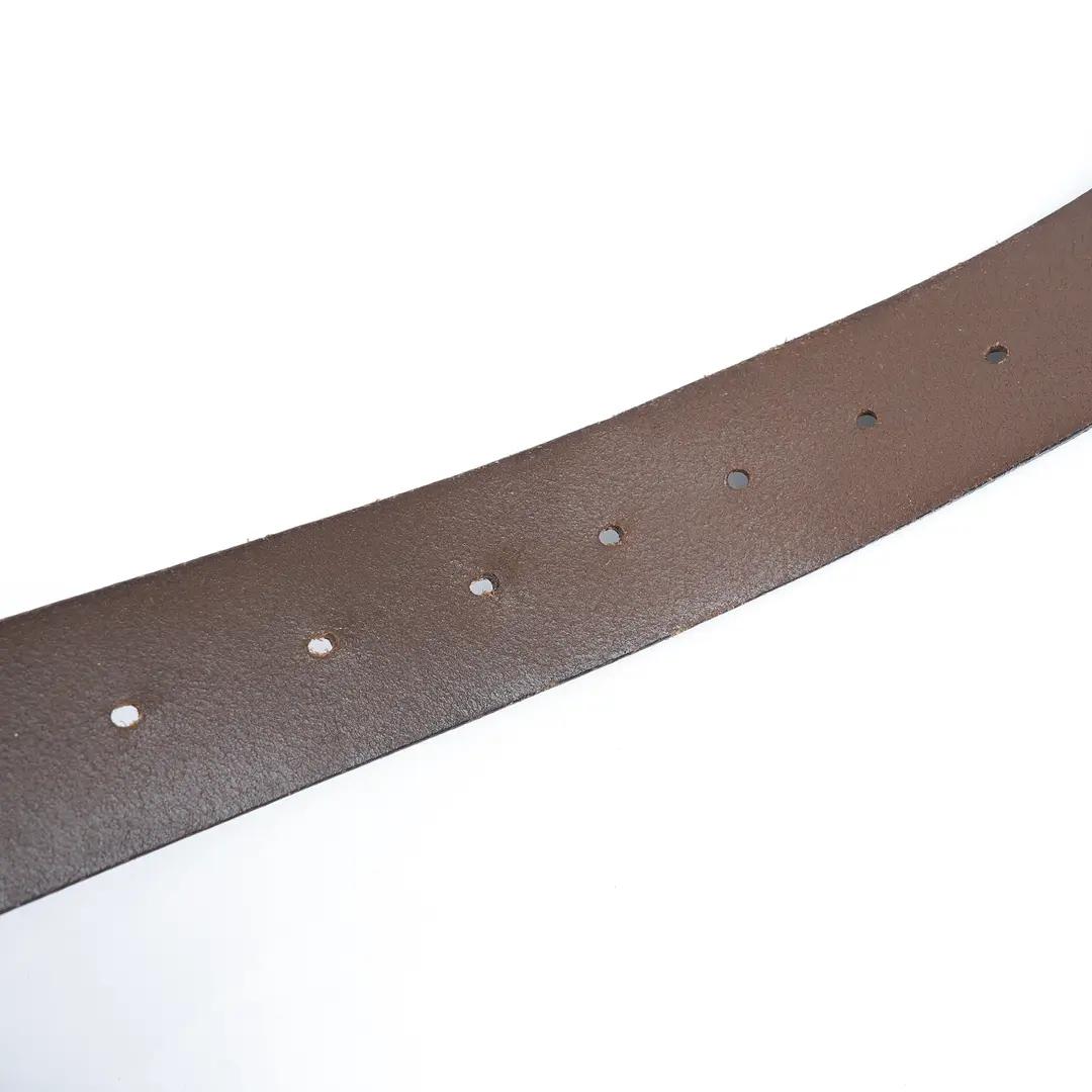 Gucci Interlocking G Brown Leather Belt