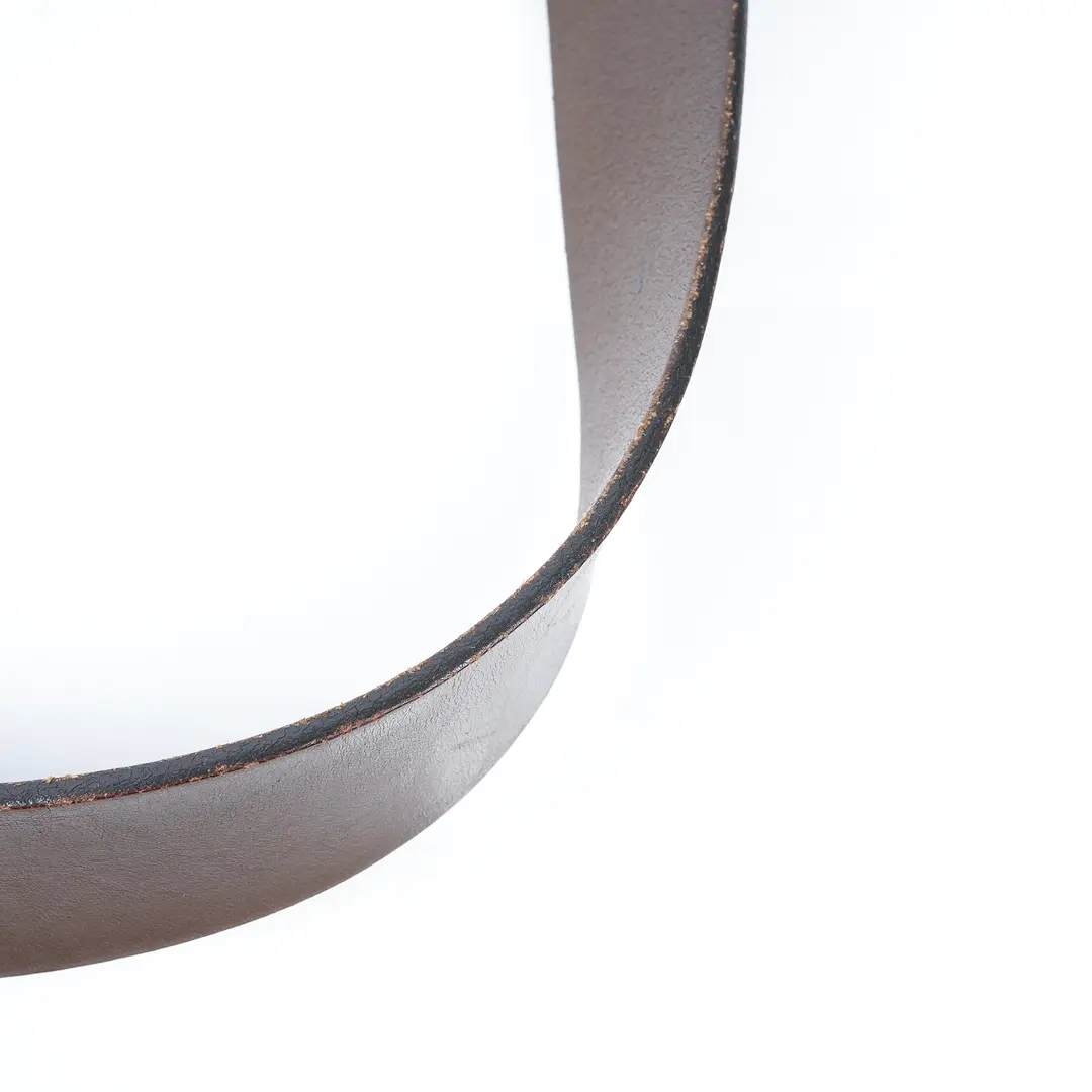 Gucci Interlocking G Brown Leather Belt