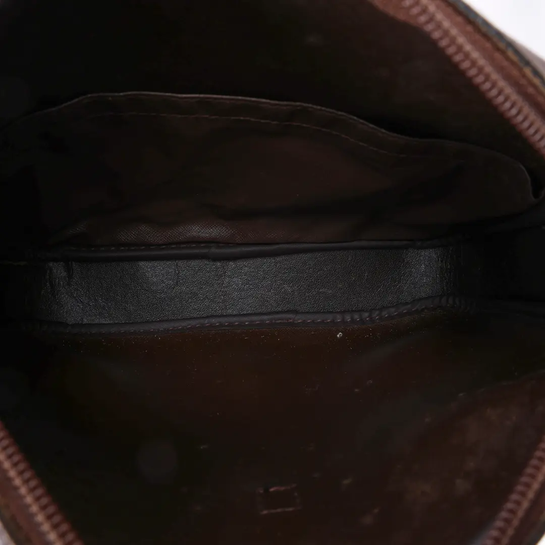 Burberry Vintage Check Beige Canvas Crossbody Bag
