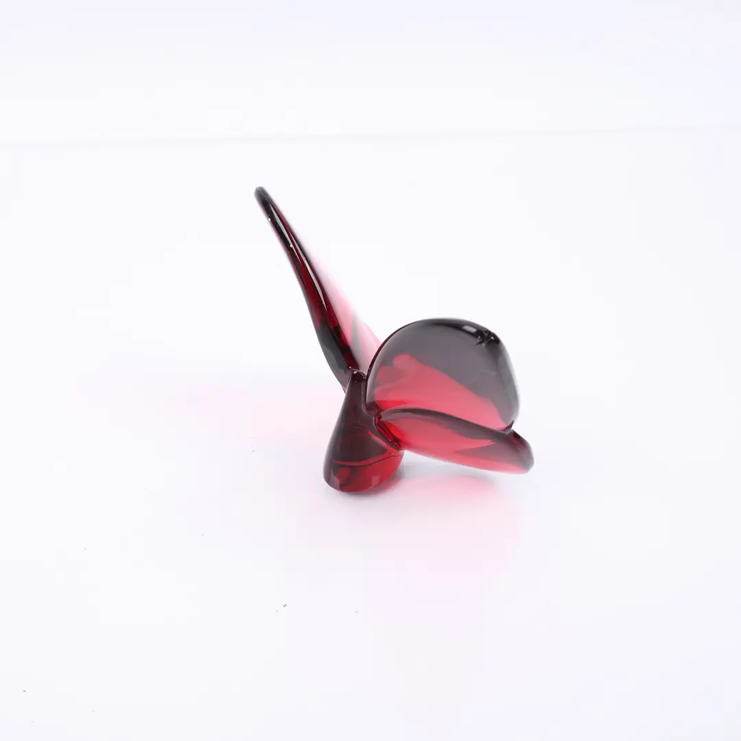 Baccarat Lucky Butterfly Pink Crystal Figurine